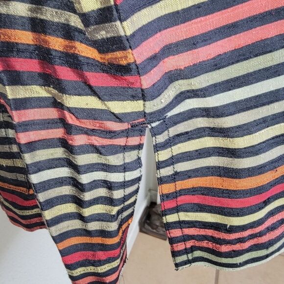 Chico's 100% Silk button-up blouse jacket size 3 (XL) - Picture 3 of 7